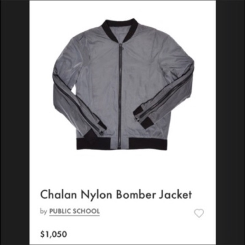 Public School Bomber Jacket